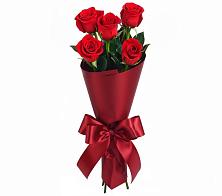Букет 5 Красных роз Эдлесс Лав в Улётах