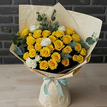 Букет цветов из:  Розы в Улётах