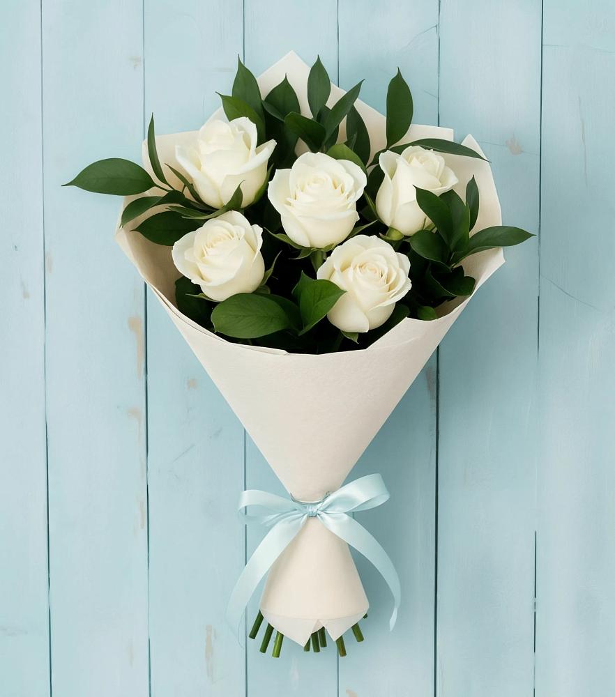 Букет цветов из: Розы в Улётах