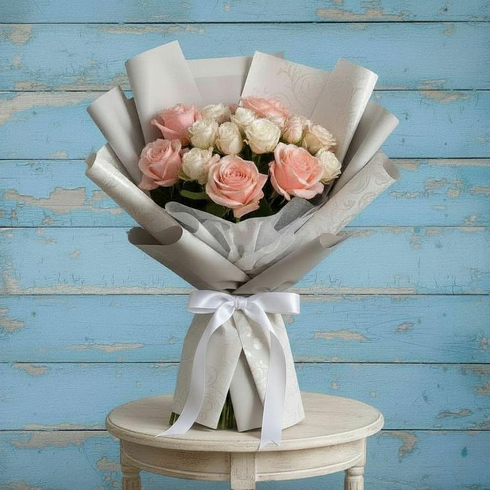 Букет цветов из: Розы в Улётах