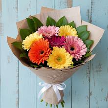 Букет цветов из:  Герберы в Улётах