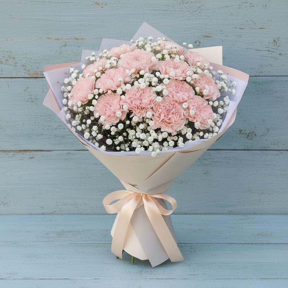 Букет цветов из: Гвоздики в Улётах