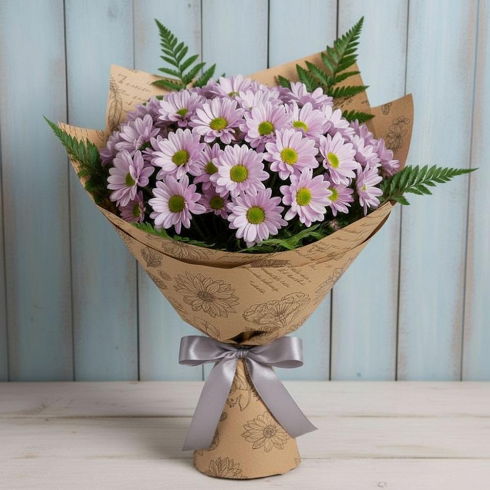 Букет цветов из: Хризантемы в Улётах