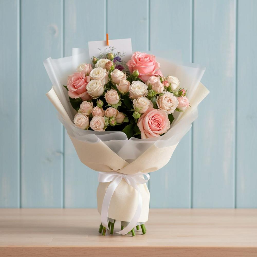 Букет цветов из: Розы в Улётах