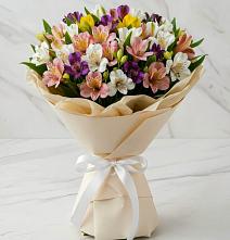 Букет цветов из:  Альстромерии #REPLACE_PRED# Улётах