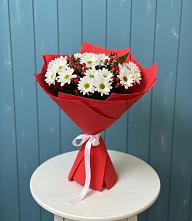 Букет цветов из:  Хризантемы в Улётах