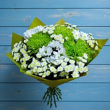 Букет цветов из:  Хризантемы в Улётах