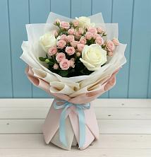 Букет цветов из:  Розы в Улётах