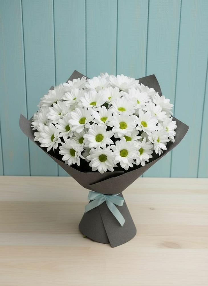 Букет цветов из: Хризантемы в Улётах