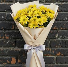 Букет цветов из:  Хризантемы в Улётах