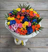 Букет цветов из:  Розы и Хризантемы в Улётах