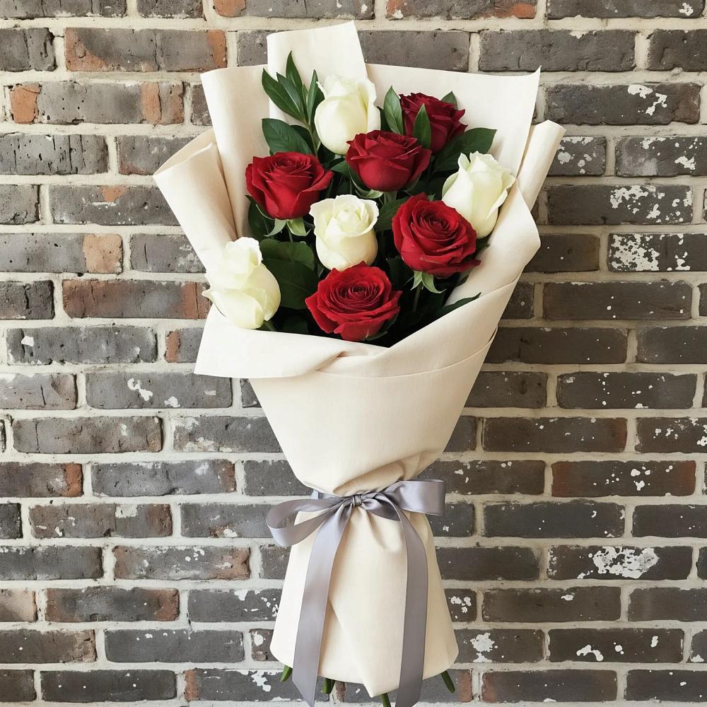 Букет цветов из: Розы в Улётах