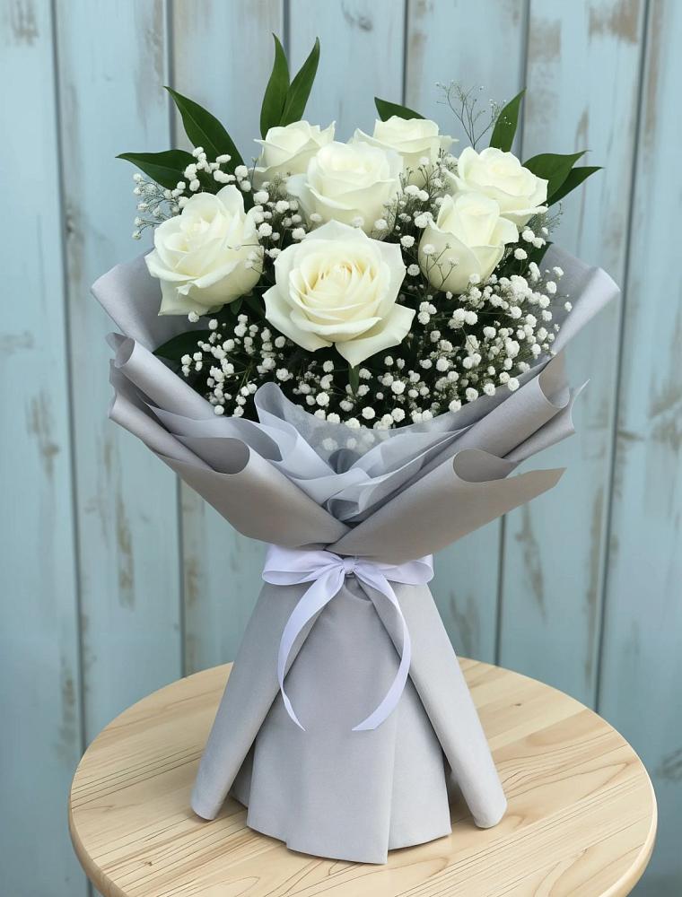 Букет цветов из: Розы в Улётах