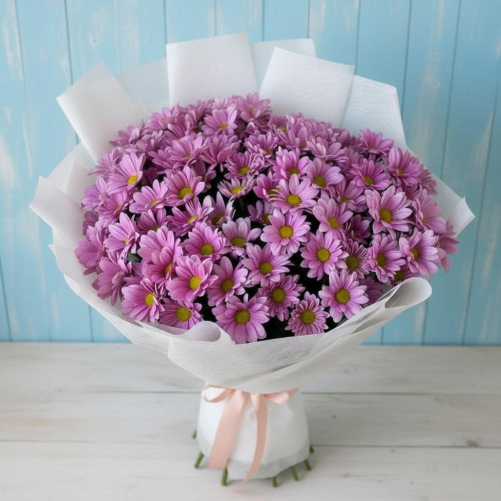 Букет цветов из: Хризантемы в Улётах