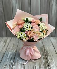 Букет цветов из:  Гвоздики, Розы и Хризантемы в Улётах