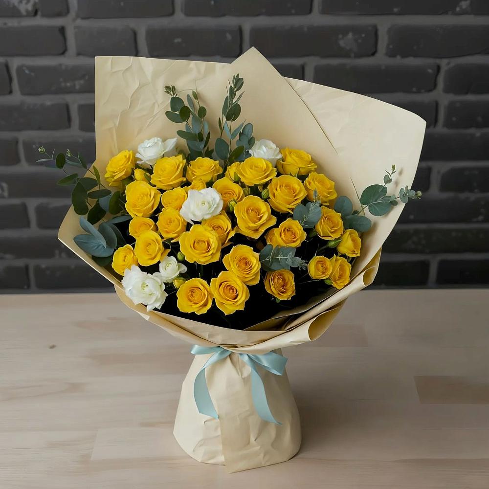 Букет цветов из: Розы в Улётах