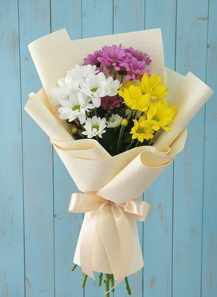 Букет цветов из: Хризантемы в Улётах