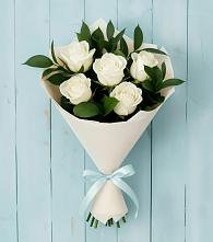 Букет цветов из:  Розы в Улётах
