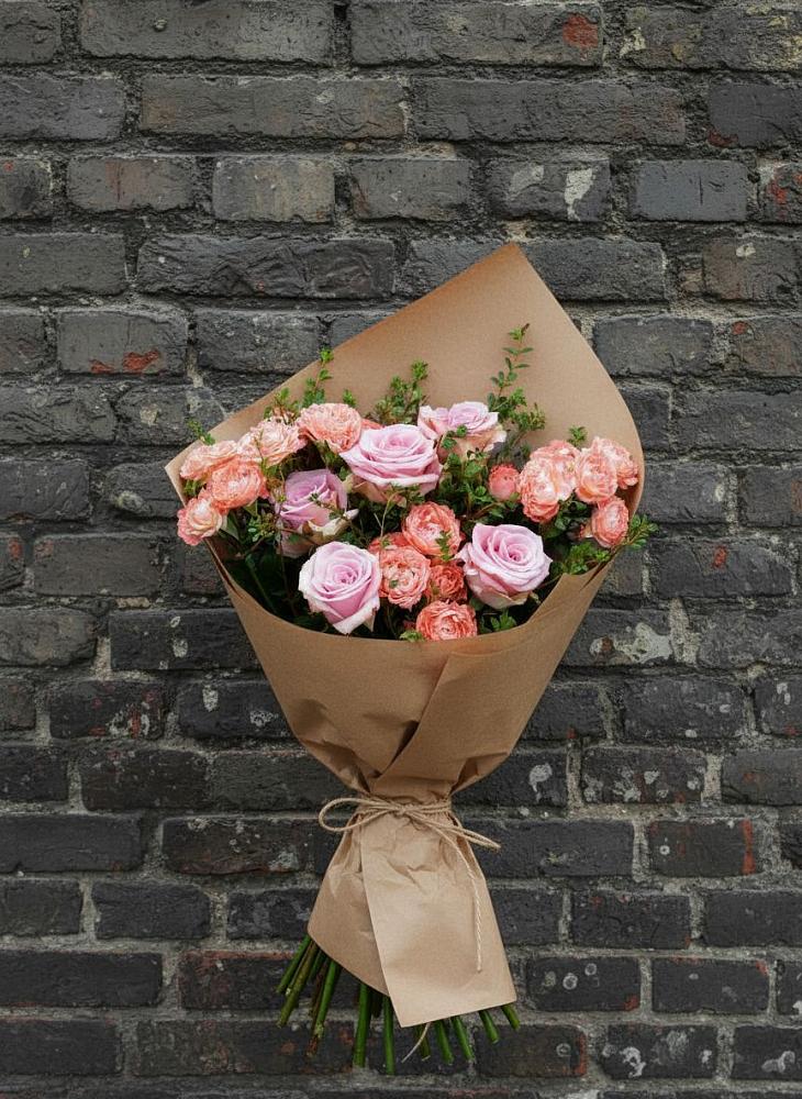 Букет цветов из: Розы в Улётах