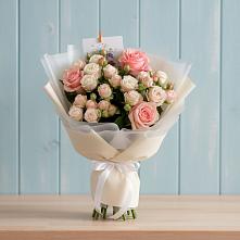 Букет цветов из:  Розы в Улётах