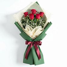 Букет цветов из:  Розы в Улётах