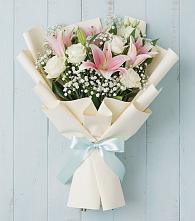 Букет цветов из:  Лилии в Улётах