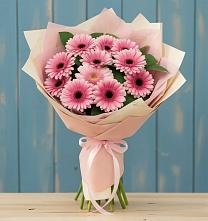 Букет цветов из:  Герберы в Улётах