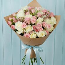 Букет цветов из:  Розы в Улётах