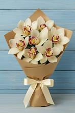 Букет цветов из:  Орхидеи и Розы в Улётах