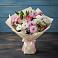 Букет цветов из: Хризантемы, Альстромерии и Розы в Улётах